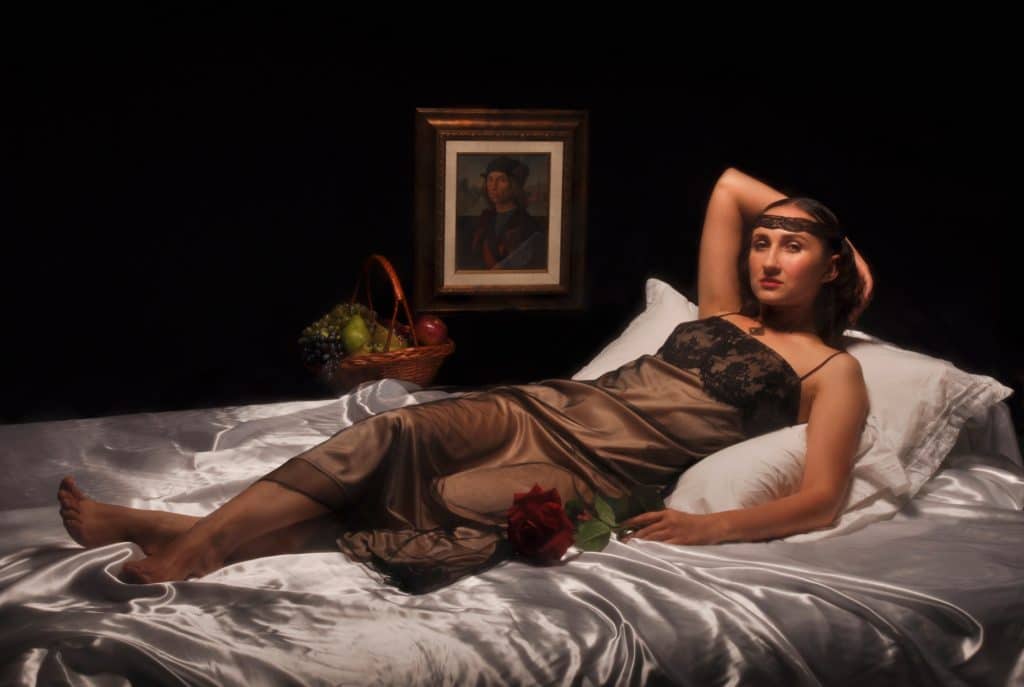 צילום רומנטי בהשראת ציורים מתקופת הרנסנס